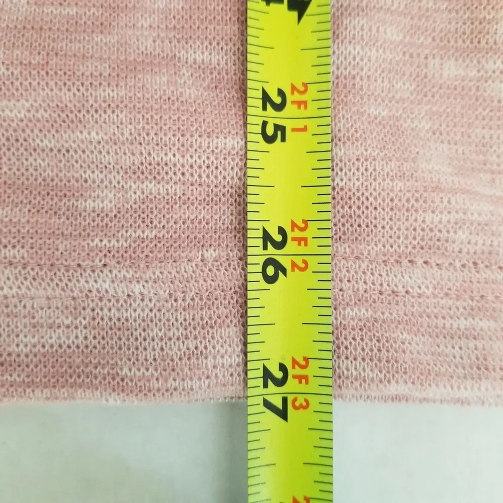 J Crew Vintage Fleece Sweater Top XXS Pink Turtleneck LS Pullover New Other